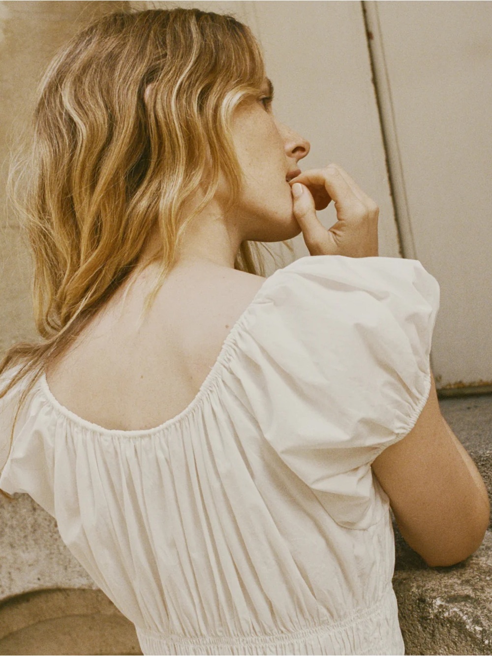 Doen Quinn Dress in Salt - Picture 11 of 12